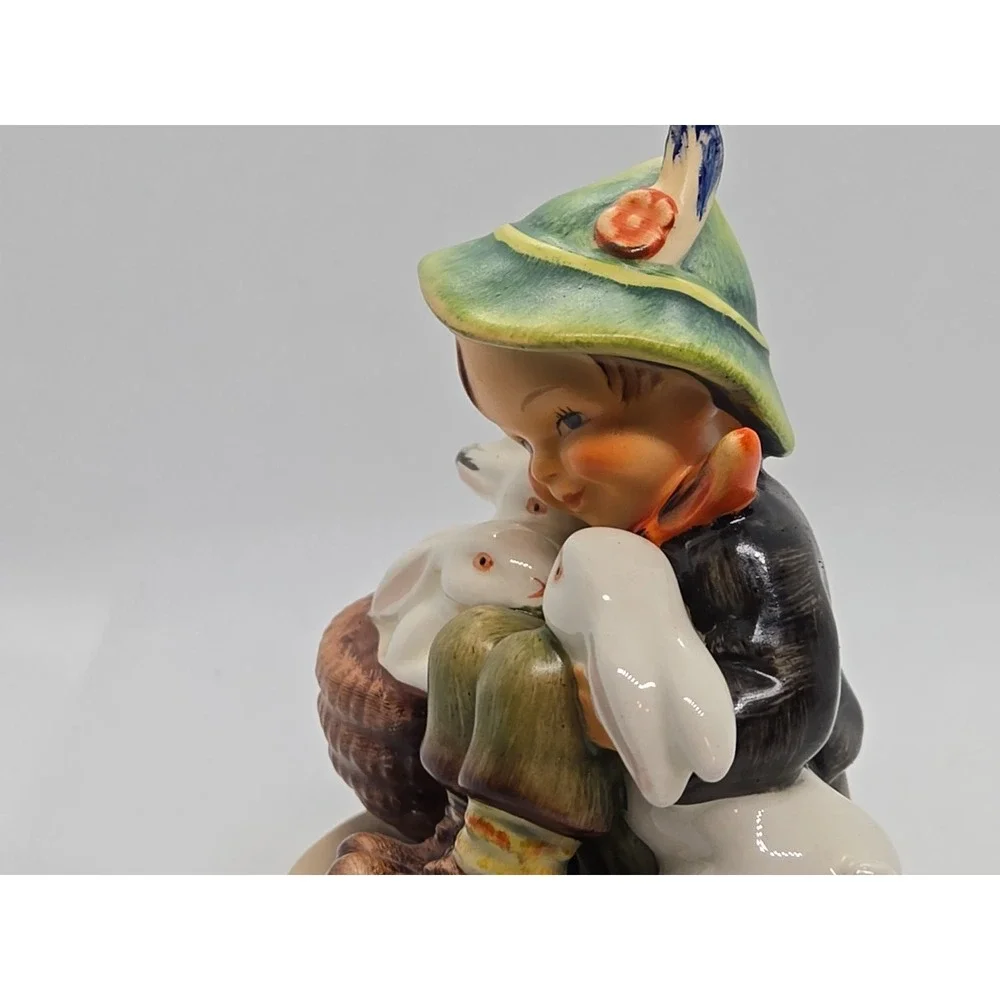 VINTAGE GOEBEL HUMMEL # 58/0 PLAYMATES  Bunnies Rabbits 4